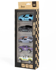 Assortiment de 5 voitures de course