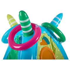 Jouet gonflable : Activité arcade 4 en 1 - Piscine et Plage