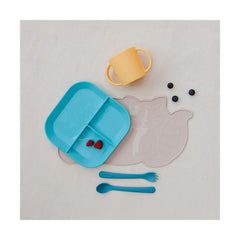 Coffret repas silicone - Learning tableware