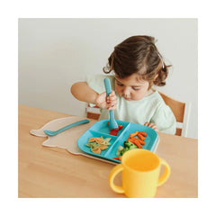 Coffret repas silicone - Learning tableware