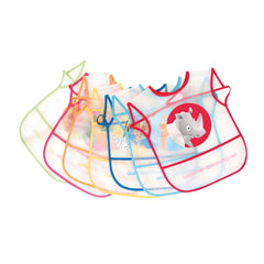 Ensemble de 2 bavoirs anti-dégâts - Ardoise/Olive