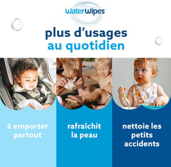 Lingettes WaterWipes Classiques Value Pack 4x60