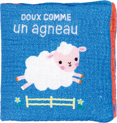Livre en tissu: doux comme un agneau