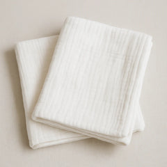 Duo de langes double gaze de coton