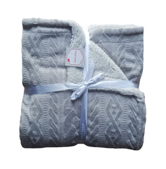 Couverture tricot mouton