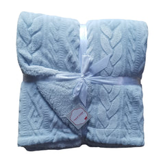 Couverture tricot mouton