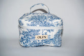 Trousse Vanity Toile de Jouy