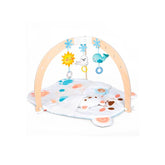 Tapis d'activités ourson calin avec arche en bois