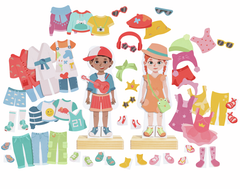 Puzzle magnétique habillage