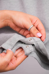 Haut à volants carreaux