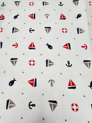 Couverture Petits Bateaux 80x100 cm