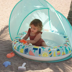 Piscine Gonflable pour Bébé avec Parasol – Hello Summer