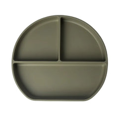 Assiette en Silicone Multi-Compartiments avec Ventouse