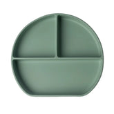 Assiette en Silicone Multi-Compartiments avec Ventouse