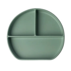 Assiette en Silicone Multi-Compartiments avec Ventouse