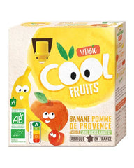 Vitabio Cool Fruits Pomme Banane 4X90G