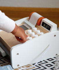 Caisse enregistreuse en bois