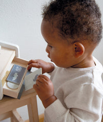 Caisse enregistreuse en bois