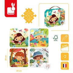Puzzles évolutifs Les saisons