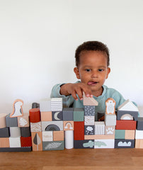 Set de blocs en bois 50 pcs