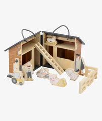 Ferme pliante en bois