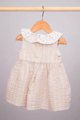 Haut à volants carreaux