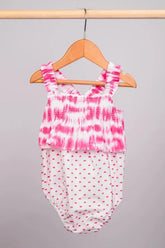 Haut à volants carreaux