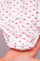 Haut à volants carreaux