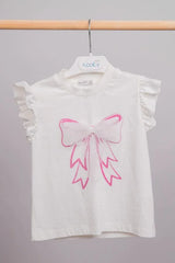 Haut à volants carreaux