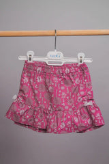 Haut à volants carreaux