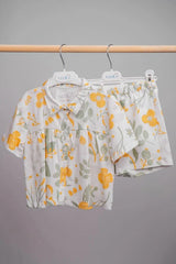 Haut à volants carreaux