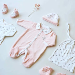 Kit naissance 6 pièces Fleurs