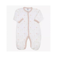 Pyjama en velours étoiles rose - 3 mois