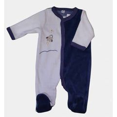Pyjama en velours fusée