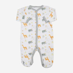 Pyjama en velours Jungle - 1 mois