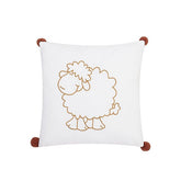 Coussin brodé