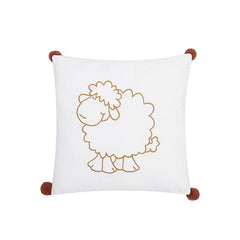 Coussin brodé