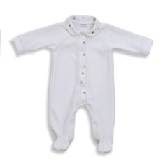 Grenouillère en velours - 6 mois