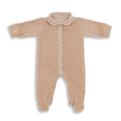 Grenouillère en velours - 6 mois