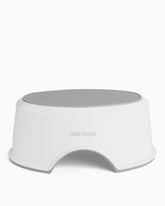 Marche pied Pastel grey