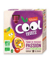 Vitabio Cool Fruits Pomme Passion 4X90G