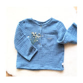 Chemise garçon - Moutarde