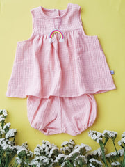 Blouse été - Rose parme