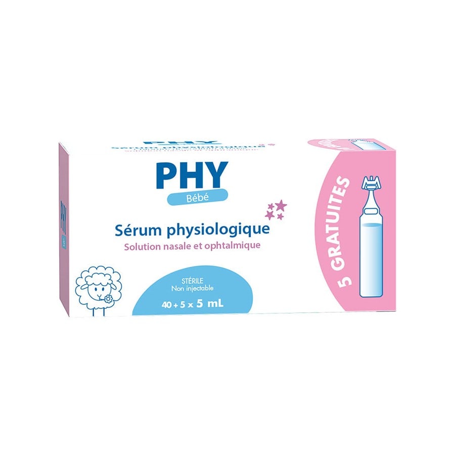 Serum physiologique de la marque Laboratoires Gilbert en vente chez Urban Baby à Rabat au Maroc