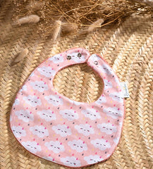 Bavoir Classique Nuage Rose