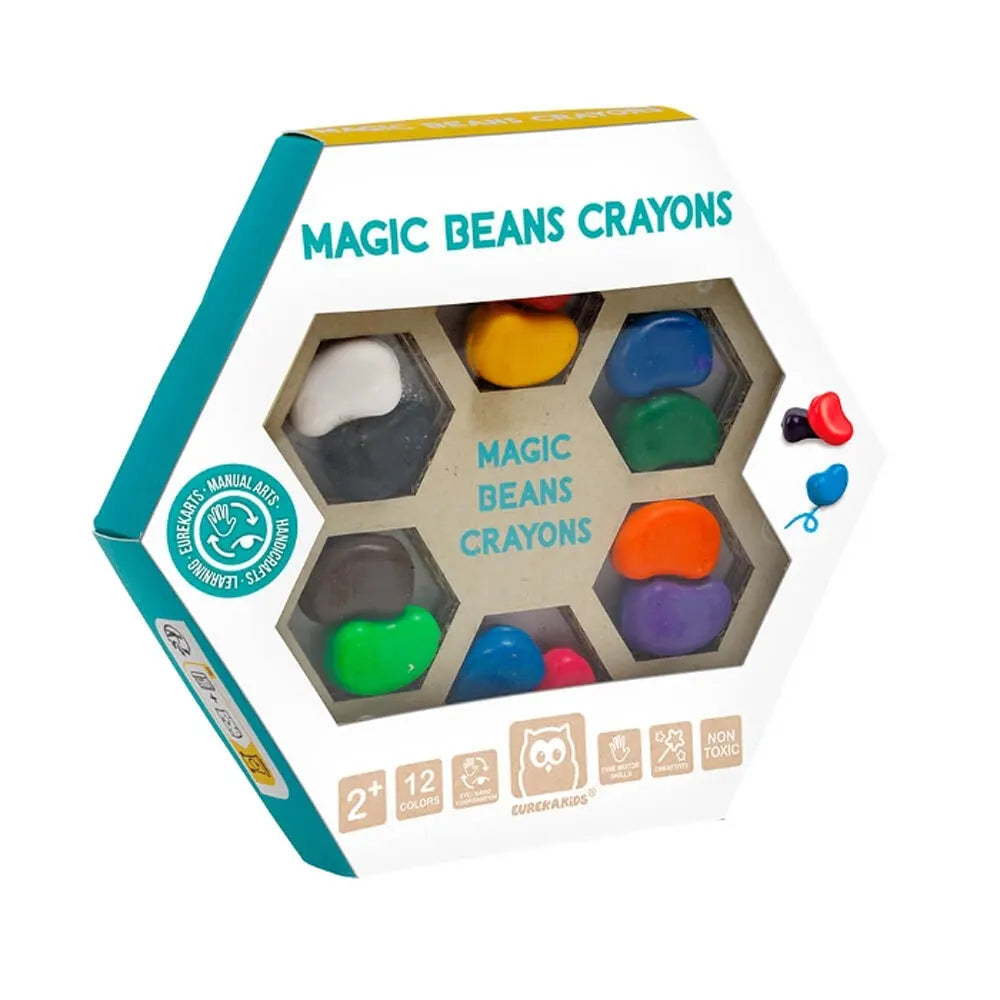 Magic Beans Crayons 12 Pcs