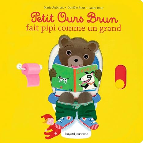 Petit Ours Brun fait pipi comme un grand  - Mon premier livre animé