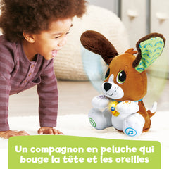 Toutou parle avec moi - chien peluche interactif