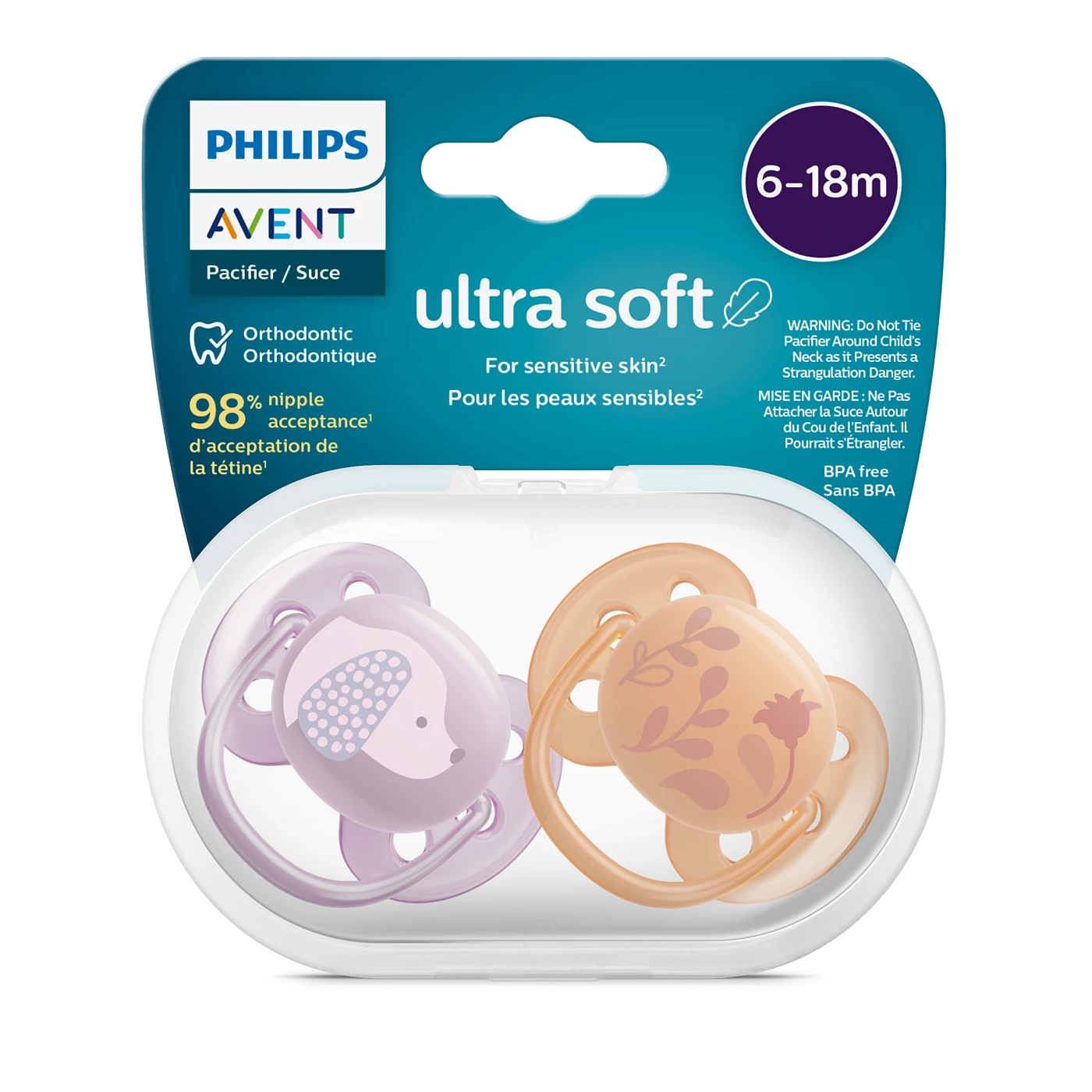Sucette Ultra Soft 6-18 mois