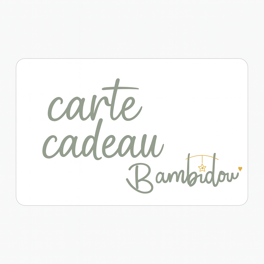 Carte Cadeau Bambidou